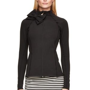 Kate Spade x Beyond Yoga Neck Bow Black Jacket XS